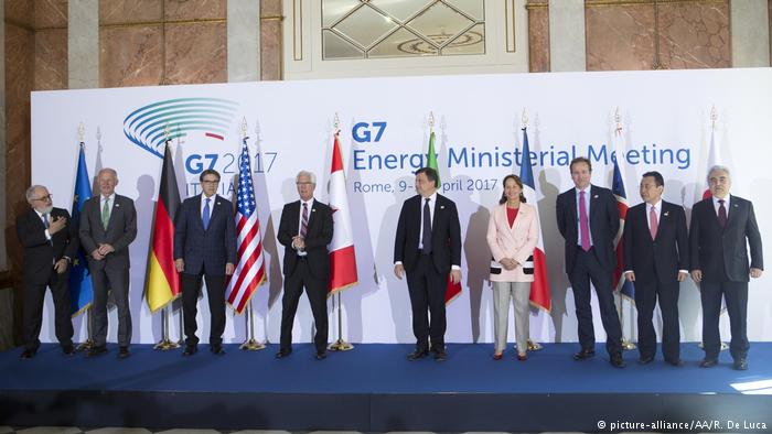 Italien G7 Treffen der Energieminister in Rom (picture-alliance/AA/R. De Luca)