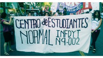 Centro de estudiantes del Instituto Normal se suma al paro de mujeres