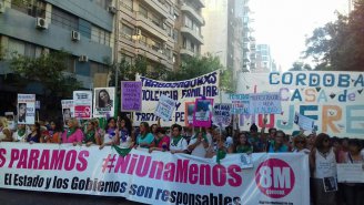 Más de 20.000 personas en la marcha del 8 de marzo en Córdoba