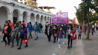 En Jujuy también se marchó por #NiUnaMenos