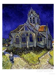 The Church in Auvers-Sur-Oise, c.1890 Giclee Print